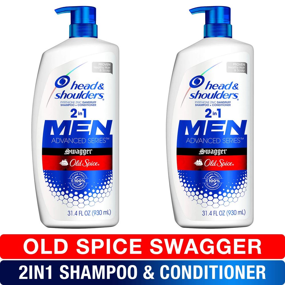 Head and Shoulders Shampoo and Conditioner 2 in 1, Anti Dandruff Treatment and Scalp Care, Old
