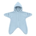 thumbnail image 4 of Baby Starfish Onesie,Zipper Hooded Star Suit Soft Newborn Romper Cute Baby Star Suit Newborn Fleece, 4 of 4