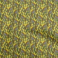 thumbnail image 1 of oneOone Cotton Jersey Yellow Fabric Abstracts Fabric For Sewing Printed Craft Fabric By The Yard 58 Inch Wide, 1 of 5