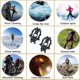 thumbnail image 4 of Wosthever Tacos de hielo, empuñaduras universales para botas, tachuelas para suelas, senderismo al aire libre, acero inoxidable, deporte de Escalada, 4 of 6