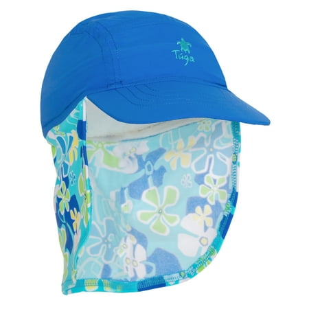 

Tuga Girls Flap Sun Hat (UPF 50+) Stintino Small