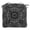 Black, variant on Handmade Cotton Mandala Chair Pad Cushion with Ties 16x16 Inch, Thick Reversible Tufted Seat Cushion for Dining Kitchen Office Chairs