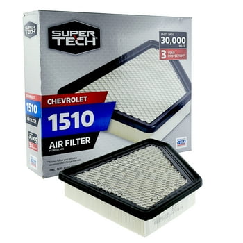 SuperTech 1510 Engine Air Filters, Replacement for GM and Chevrolet