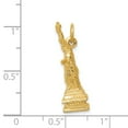thumbnail image 2 of 14K Yellow Gold Statue Of Liberty Charm, 2 of 2