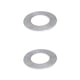 thumbnail image 1 of Injueey Cinta adhesiva para azulejos, rollo de sellador de línea de costura para suelo de baño y dormitorio, tira de moda multiusos, Plata 0.5 cm, pegamento fuerte 2Conjunto, 1 of 6