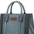 thumbnail image 6 of Wrangler Tote Bag for Women Western Cowhide Purse and Wallet Set, Jean, 6 of 8