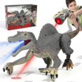 thumbnail image 1 of 2025 Electric Dinosaur Toy with Spray Mist and Light Effects for Children Ages 3-8, 1 of 5