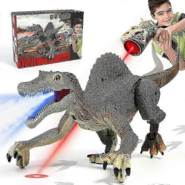 2025 Electric Dinosaur Toy with Spray Mist and Light Effects for Children Ages 3-8