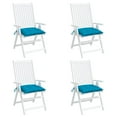 thumbnail image 3 of vidaXL Chair Cushion Set of 4 Light Blue Oxford fabric (100% polyester), 3 of 6