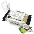 thumbnail image 3 of Wahl Mitt Wipes - 24-Count 3-Finger Dog Wipes with Oatmeal, Aloe & Shea - Coconut Lime Scent - Model 58553, 3 of 8