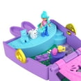 thumbnail image 5 of Polly Pocket Bunny Carnival Compact, Mini Playset & Travel Toy with 1 Micro Doll & Food Theme Pieces [Walmart Exclusive], 5 of 7