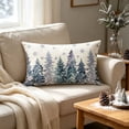 thumbnail image 4 of AYktou 20×12 Inch Christmas Pillow Covers, Soft Breathable Rectangular Throw Pillow Cases, Xmas Sofa Cushion Cover Holiday Winter Pillowcase for Bedroom Office Indoor Home Christmas Decor, 4 of 6