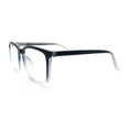 thumbnail image 6 of Classy Elegant Studious Urban Horn Rim Blue Light Filtering Glasses [Black Clear], 6 of 8