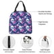 thumbnail image 4 of Easygdp Skull Flower Bolsa Térmica Premium - Tela Oxford Impermeable, Gran Capacidad, Bolsillo Frontal, Unisex para Trabajo, Escuela, Actividades al Aire Libre y Picnics, 4 of 8