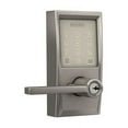thumbnail image 3 of SchlageEncode WiFi Latitude Lever Smart Lock, Keyless Entry Touchscreen Door Lock with Century Trim in Satin Nickel, FE789WB CEN 619 LAT, 3 of 10