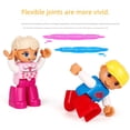 thumbnail image 2 of Compatible con Lego Partículas grandes de plástico Ensamblado Bloques de construcción Muñeca Bebé Accesorios a granel Piezas Fundación, 2 of 4