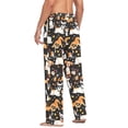thumbnail image 4 of Men's Pajama Bottoms Many Dogs Men's Cotton Pajama Pants Men's Loose Printed Pajama Pants Casual Pants with Pockets, 4 of 6