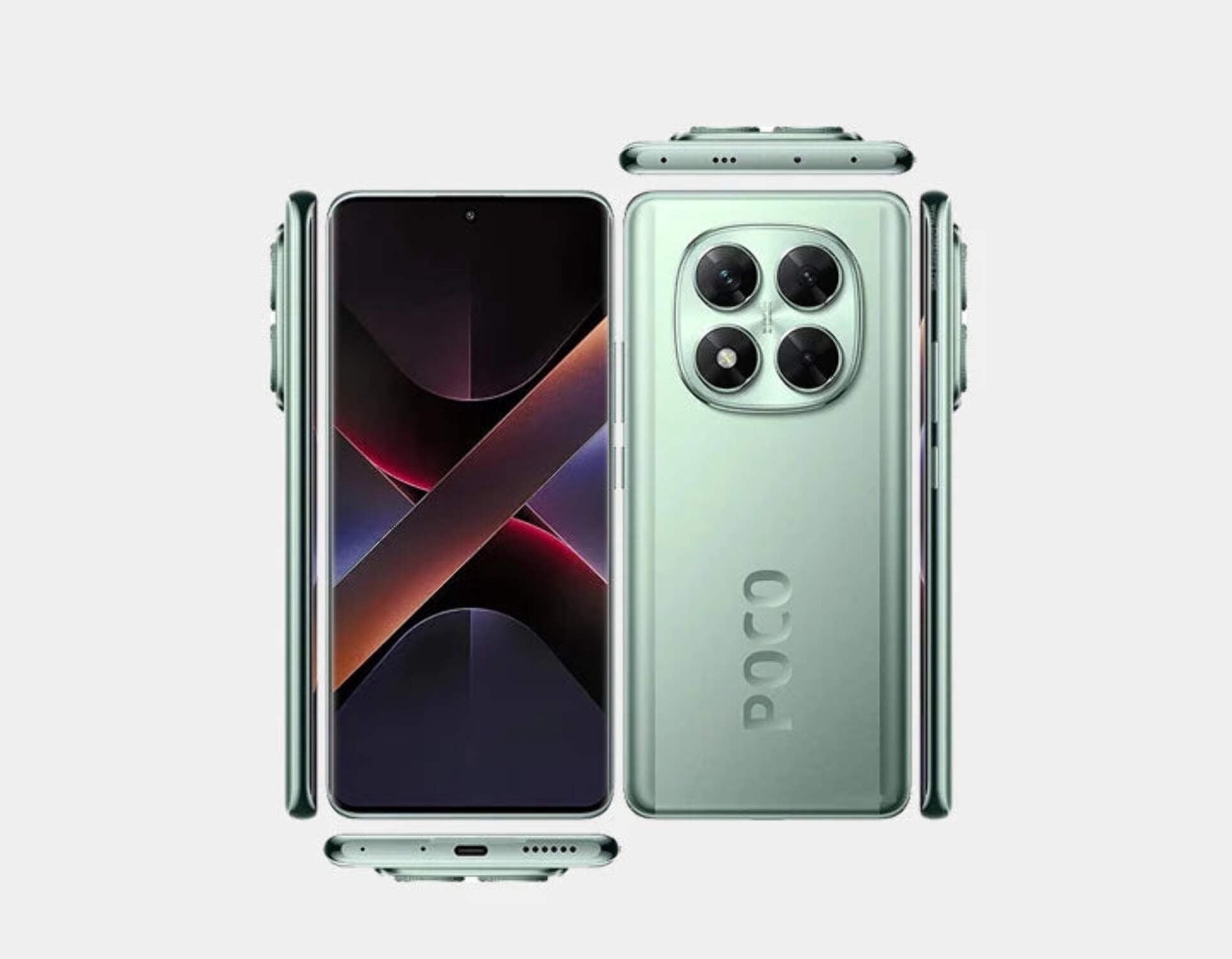 Xiaomi Poco X7 5G 256GB ROM 8GB RAM Dual SIM GSM Unlocked - Green