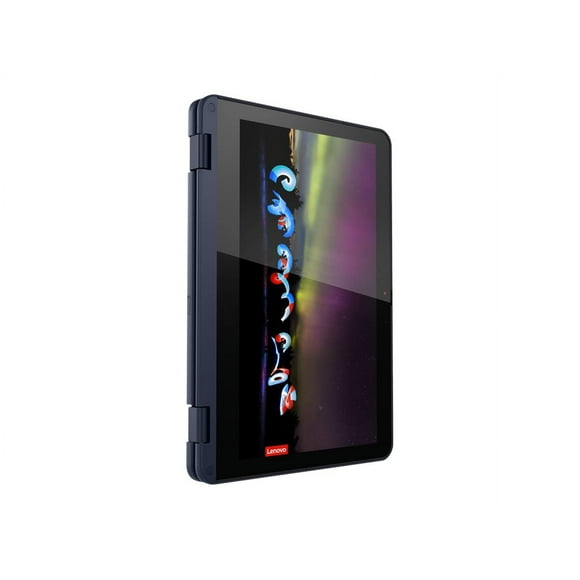 Lenovo 300w Gen 3 82J1 - Flip design - AMD 3000 Series - 3015e / up to 2.3 GHz - Windows 10 Pro National Academic - Radeon Graphics - 4 GB RAM - 64 GB eMMC eMMC 5.01 - 11.6" IPS touchscreen 1366 x 768 (HD) - Wi-Fi 5 - abyss blue - kbd: English