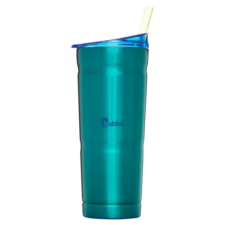 bubba Envy S Vacuum-Insulated Stainless Steel Tumbler with Straw, 24 oz,  Island Teal