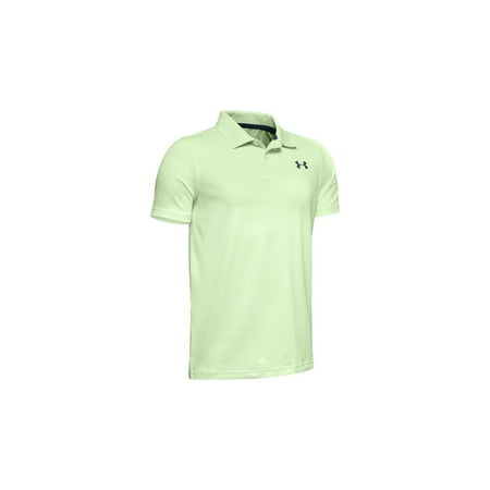 Under Armour Boys Performance Polo 2.0 Phosphor Green - YL
