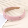 thumbnail image 6 of Unique Bargains 1 Pc Five-pointed Star Headbands for Women Pink, 6 of 6