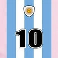 thumbnail image 2 of CafePress - Argentina Soccer Infant Bodysuit - Baby Light Bodysuit, Size Newborn - 24 Months, 2 of 4