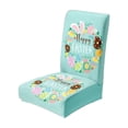 thumbnail image 2 of Easter Chair Covers Stretchable Printed Overall Coverage for Dining Room Table Chairs Holiday Decoration, 2 of 7