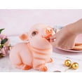thumbnail image 4 of Cute Pig Coin Money Bank, inastillable Piggy Bank para niños, Creative Money Bank, puede almacenar 1000 monedas, el mejor juguete de regalo Bitrthday, Squint Piggy Adepaton WMZL-655-2, 4 of 9