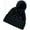 (Black-b), variant on Winter Sparkly Sequin Fur Pom Beanie, Women Sequin Knitted Skull Cap(Red)