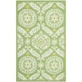 thumbnail image 4 of SAFAVIEH Chelsea Hollie Geometric Wool Area Rug, Green/Beige, 8'9" x 11'9", 4 of 8