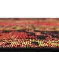 thumbnail image 5 of Unique Loom Outdoor Tribal Collection Area Rug - Quepos (10' Square Multi/Black), 5 of 7