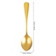 thumbnail image 2 of FENGGUIQU 6Ud Cucharas De De Acero Inoxidable Color Dorado Para Cocina Con Acabado Y, 2 of 8