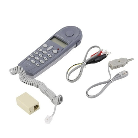 Durable Telephone Lineman Butt Tester Portable Telephone Line Fault Check Device Professional Phone Butt Test Tool