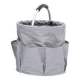 thumbnail image 4 of 17L Large Picnic Baskets Market Basket Bag Scratch Resistant Collapsible Picnic Hamper Multi Pockets Toiletry Bag for Home Storage Travel gray, 4 of 9