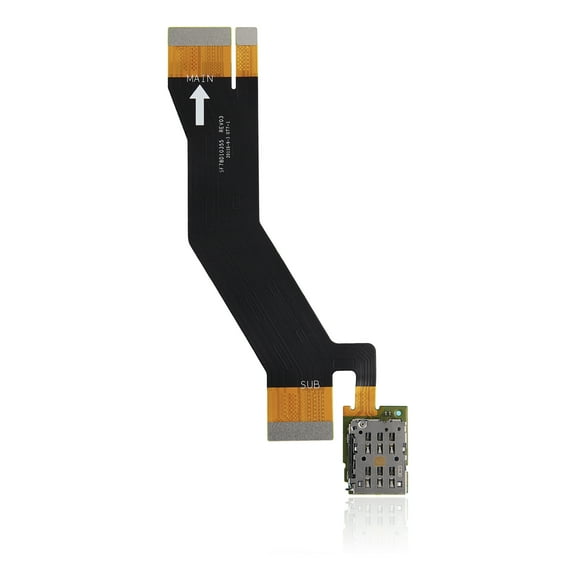 Replacement Sim Card Reader Flex Cable Compatible For Motorola Edge 20 Pro (XT2153-1 / 2021) / Edge S Pro