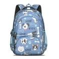 thumbnail image 2 of Dog with Woof and Bark Backpack for School,Cute School Bag,Schoolbag with Adjustable Shoulder Straps & Padded Back,16.9 Inch, 2 of 5