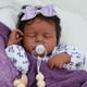 thumbnail image 3 of Muñeca Reborn SCOM Felicia, negra, 50 cm, con ropa, 3 of 7