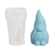 3D Silicone Mould - Food-Grade, Non-Stick, Easy Release for DIY Candle, Soap, Fondant, Chocolate - Gift for Family & Friends