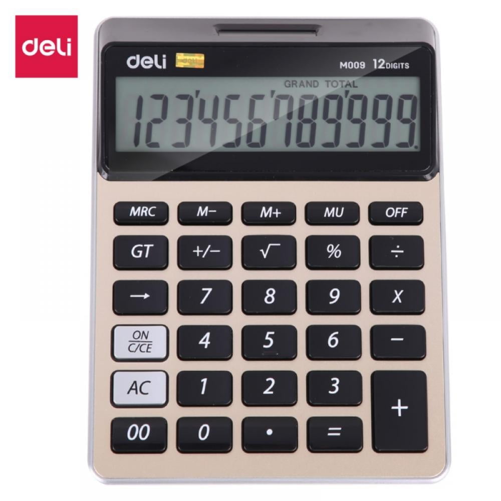 Desk Calculator, Standard Function Desktop Calculator with 12Digit