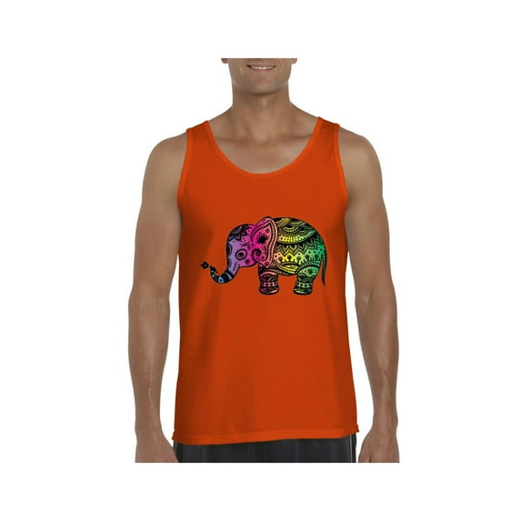 Normal is Boring - Men's Tank Top for Men, up to Men Size 3XL - Elephant