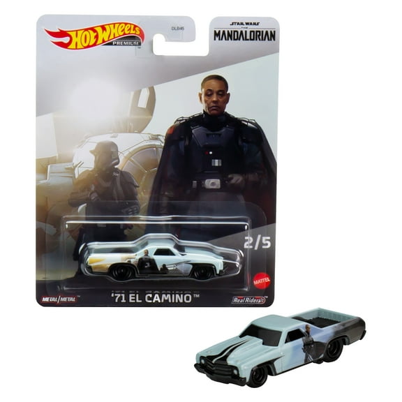 Hot Wheels Pop Culture Star Wars '71 El Camino 1:64 Scale Toy Car, Collectible Vehicle