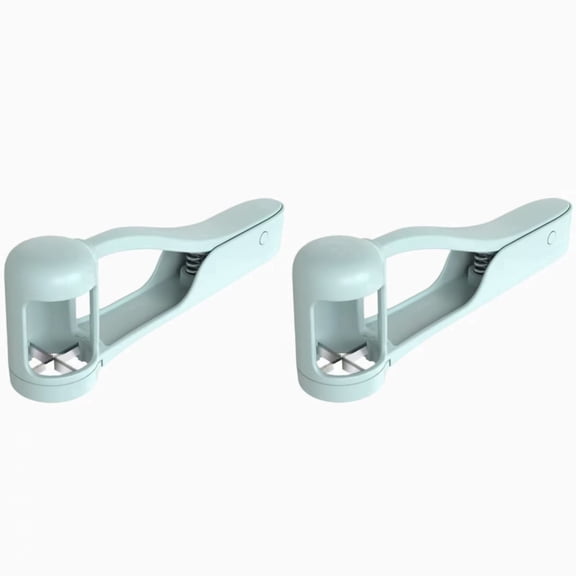 COREBAY Multi-Purpose Quarter Slicer Pro Stainless Steel Blade for Grapes Dishwasher Safe 2-Pack