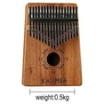 thumbnail image 2 of 17 Key Kalimba Thumb Piano ; Tuning Hammer, Finger Covers, Key Stickers & More Included; Christmas Gift, 2 of 5