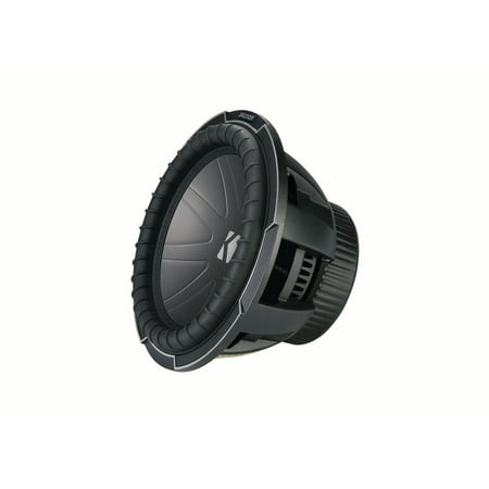 Kicker CompQ12 Q-Class 12-Inch (30cm) Subwoofer, Dual Voice Coil (Best Subwoofer Brand In The World)