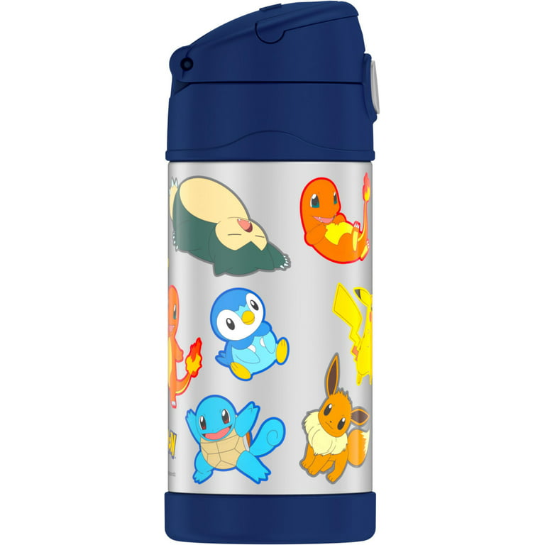 Thermos Funtainer 12-Oz Stainless Steel Vacuum Insulated Straw Bottle ( Pokemon) $11.91 (Reg. $19) - Lowest price in 30 days - Fabulessly Frugal