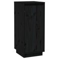 thumbnail image 3 of vidaXL Buffets 2 pcs Noir 31.5x34x75 cm Pin Massif, 3 of 5