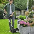 thumbnail image 2 of 4 in 1 iToolMax Cordless Grass Trimmer, Electric Weed Wacker Cordless, Weed Eater Battery Powered with 2 Batteries, Brush Cutter & Grass Trimmer & Lawn Edger & Four-wheel Assist with 3 Types of Blade, 2 of 16