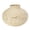 Beige Wrapped Abstract Round 15" x 15" x 11", variant on DecMode 14" Handmade Wrapped Beige Seagrass Vase with Abstract Bubble Shape