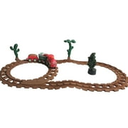 Fridja Toy Train Set With Lights And Sounds Christmas Train Set Railway Tracks